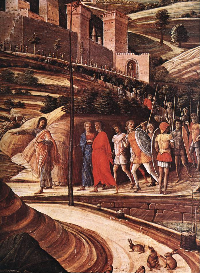 MANTEGNA, Andrea Agony in the Garden (detail) sg